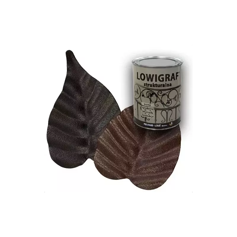 Lowigraf Strukturalny – Profesjonalna farba do stali i żeliwa | Ochrona antykorozyjna i dekoracyjna