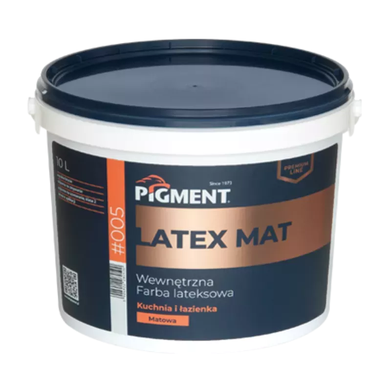 Latex Mat – profesjonalna farba lateksowa odporna na wilgoć i zmywanie