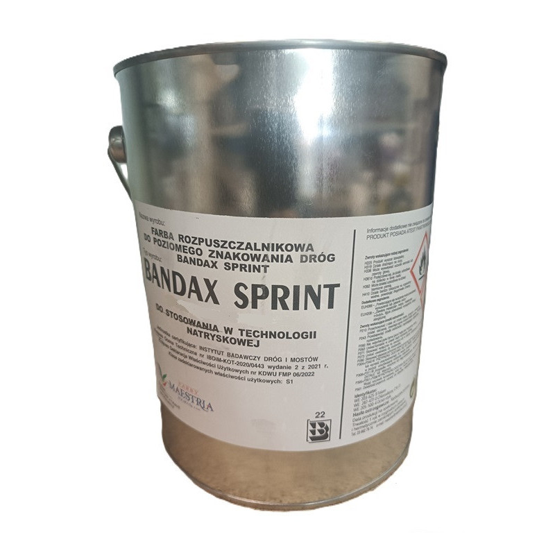 Farba drogowa Bandax - szybkie i trwałe oznakowanie poziome