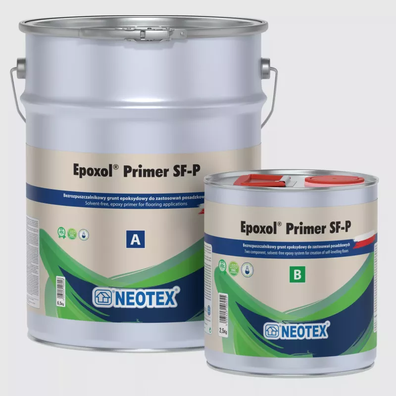 Epoxol Primer SF-P – profesjonalny bezrozpuszczalnikowy grunt epoksydowy do betonu