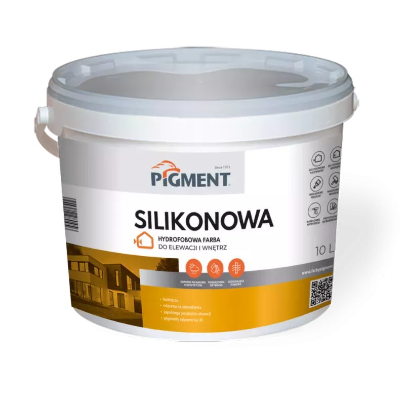 Silikonowa Farba Elewacyjna – profesjonalna ochrona, hydrofobowość i trwałość powłoki