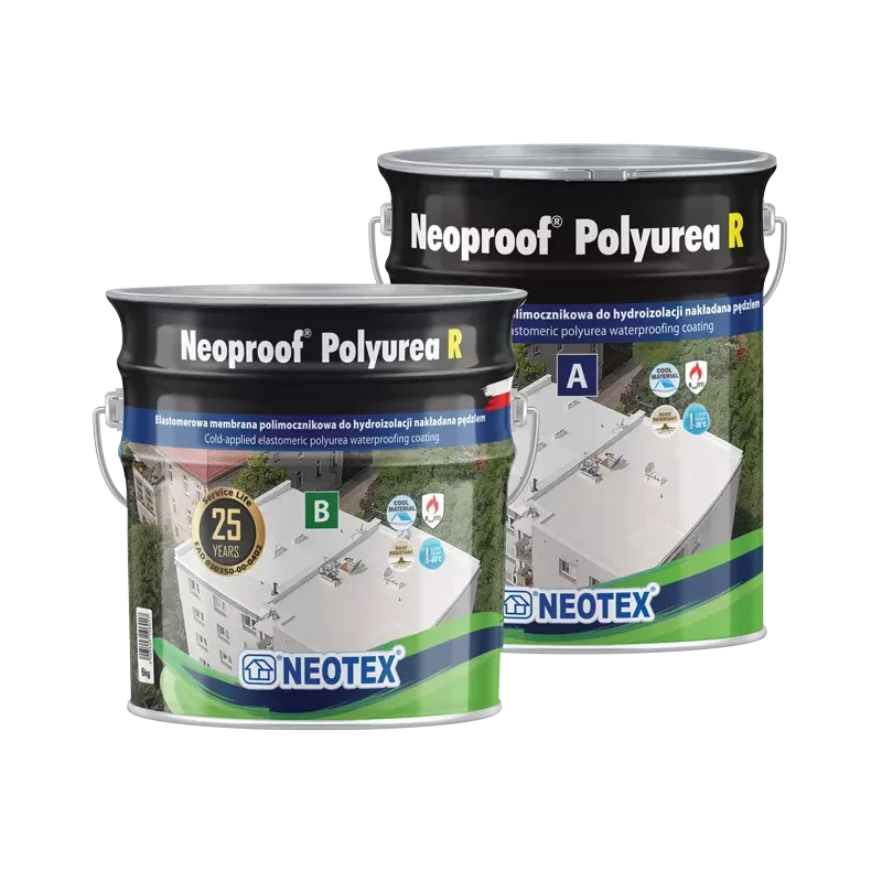 Neoproof Polyurea R – zaawansowana membrana hydroizolacyjna do dachów i tarasów